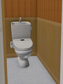 佐倉市上座　くみ取り便所を簡易水洗トイレへリフォーム-イメージ図